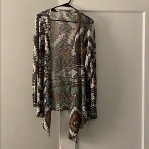 Xhilaration Printed Cardigan